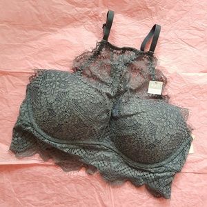 Victoria's Secret PINK high neck push up bralette